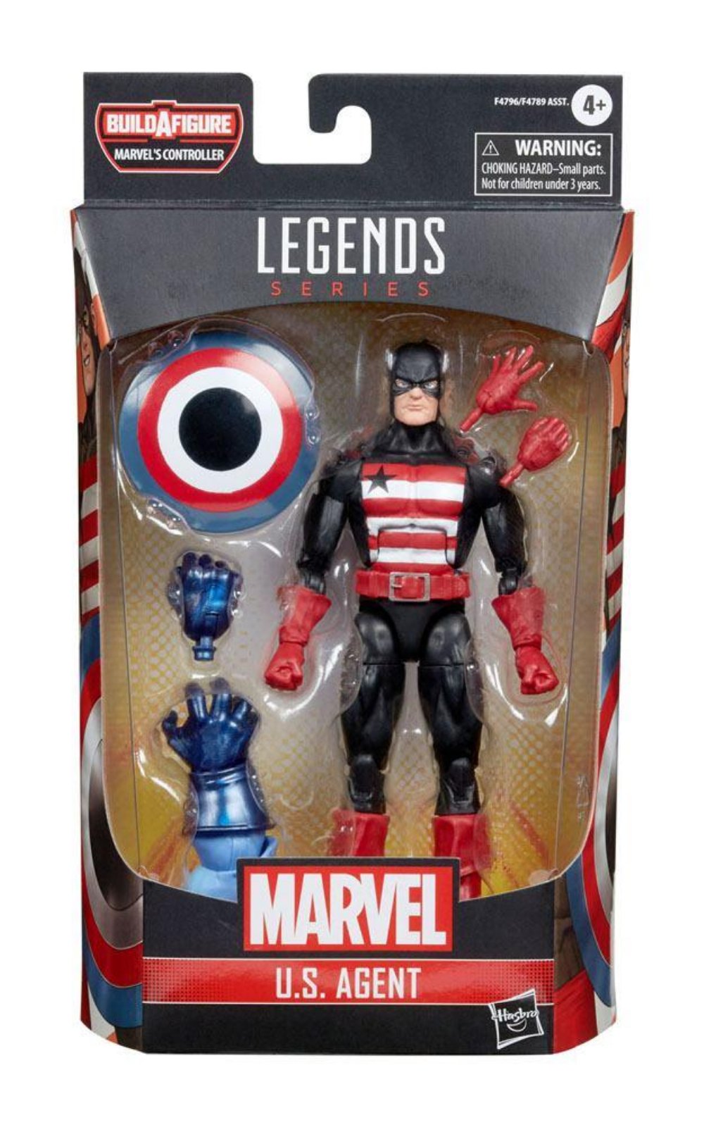 Marvel Legends – U.S. Agent Φιγούρα Δράσης (15cm) (Build-a-Figure Marvel’s Controller)