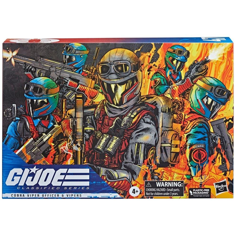 GI Joe: Classified Series – Cobra Viper Officer & Vipers 3-Pack Φιγούρα Δράσης (15cm)