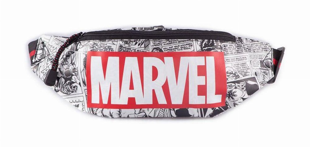 Τσάντα Σακίδιο Marvel – Logo All over Place Belt Bag