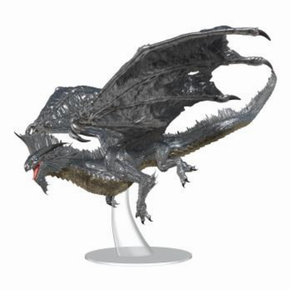D&D Icons of the Realms Premium Miniature – Adult Silver Dragon