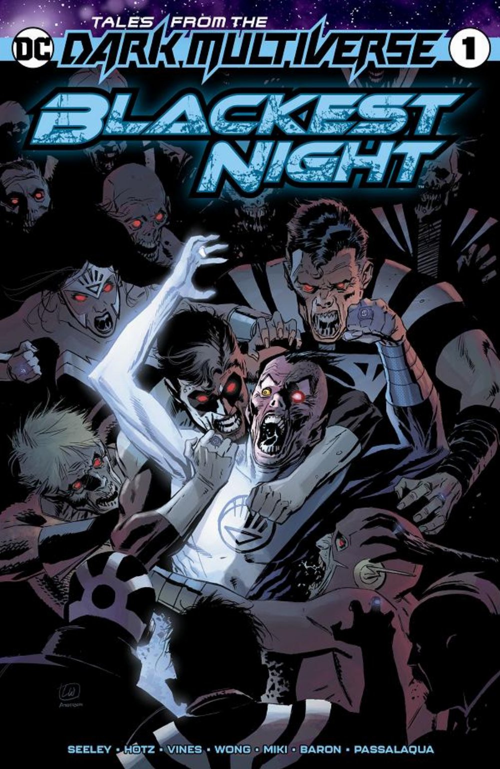 Τεύχος Κόμικ Tales From The Dark Multiverse: Blackest Night #1
