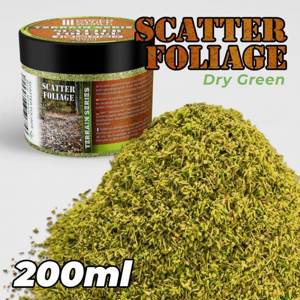 Green Stuff World – Dry Green Scatter Foliage (200ml)