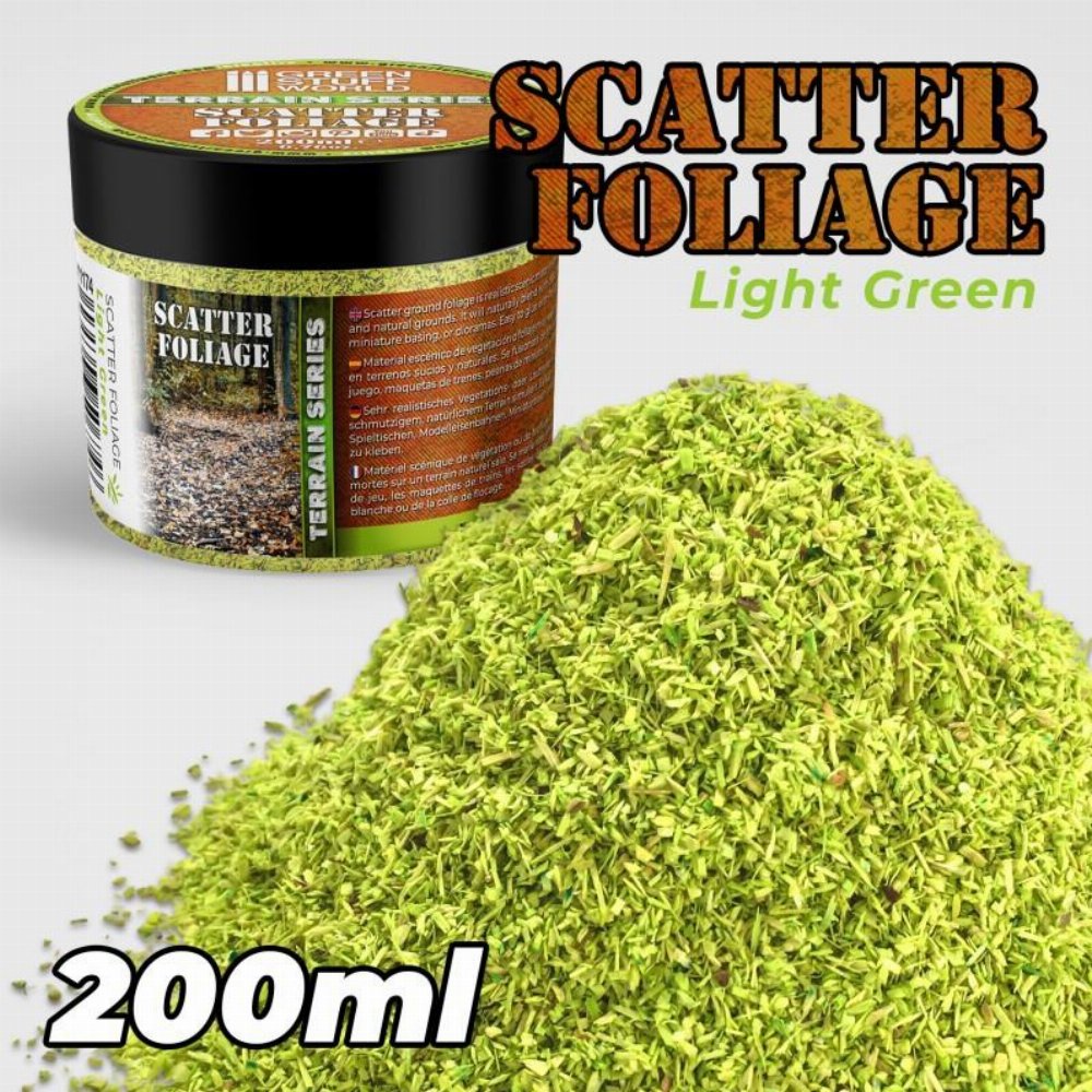 Green Stuff World – Light Green Scatter Foliage (200ml)