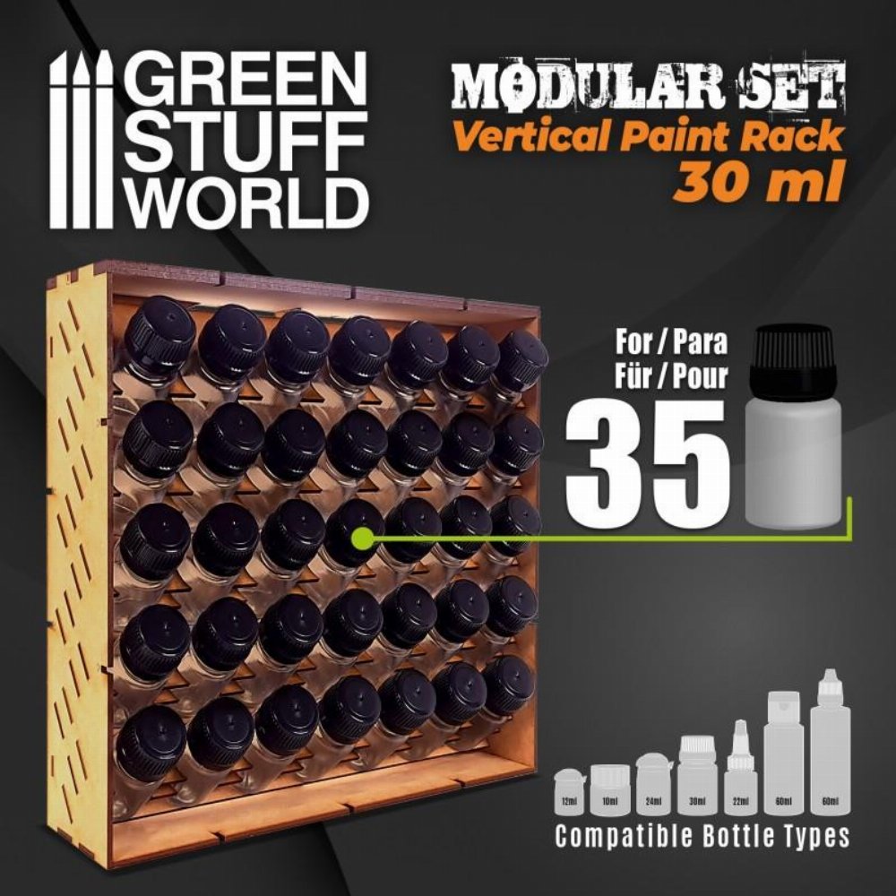 Green Stuff World – Modular Paint Rack (Vertical 30ml)