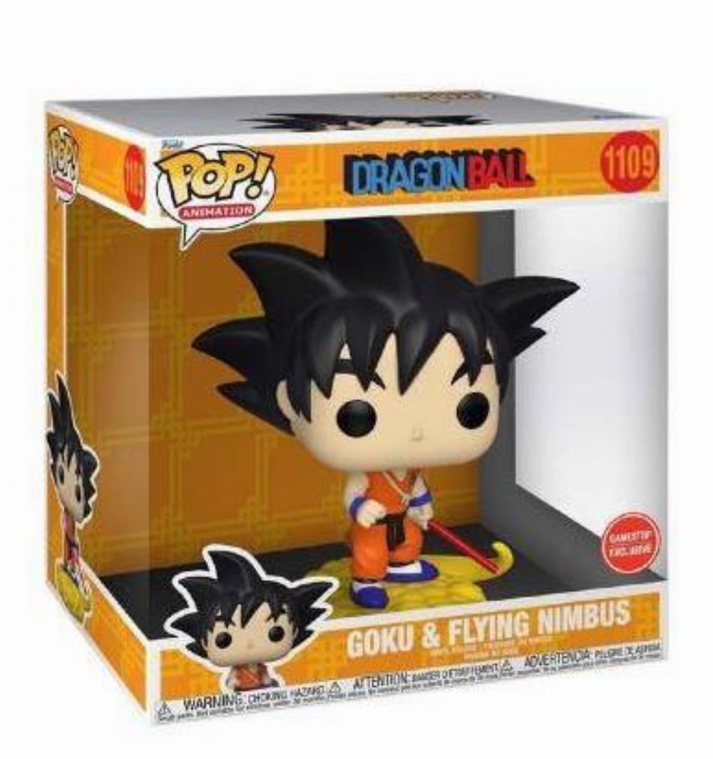 Φιγούρα Funko POP! Dragon Ball – Goku and Flying Nimbus #1109 Jumbosized (Exclusive)