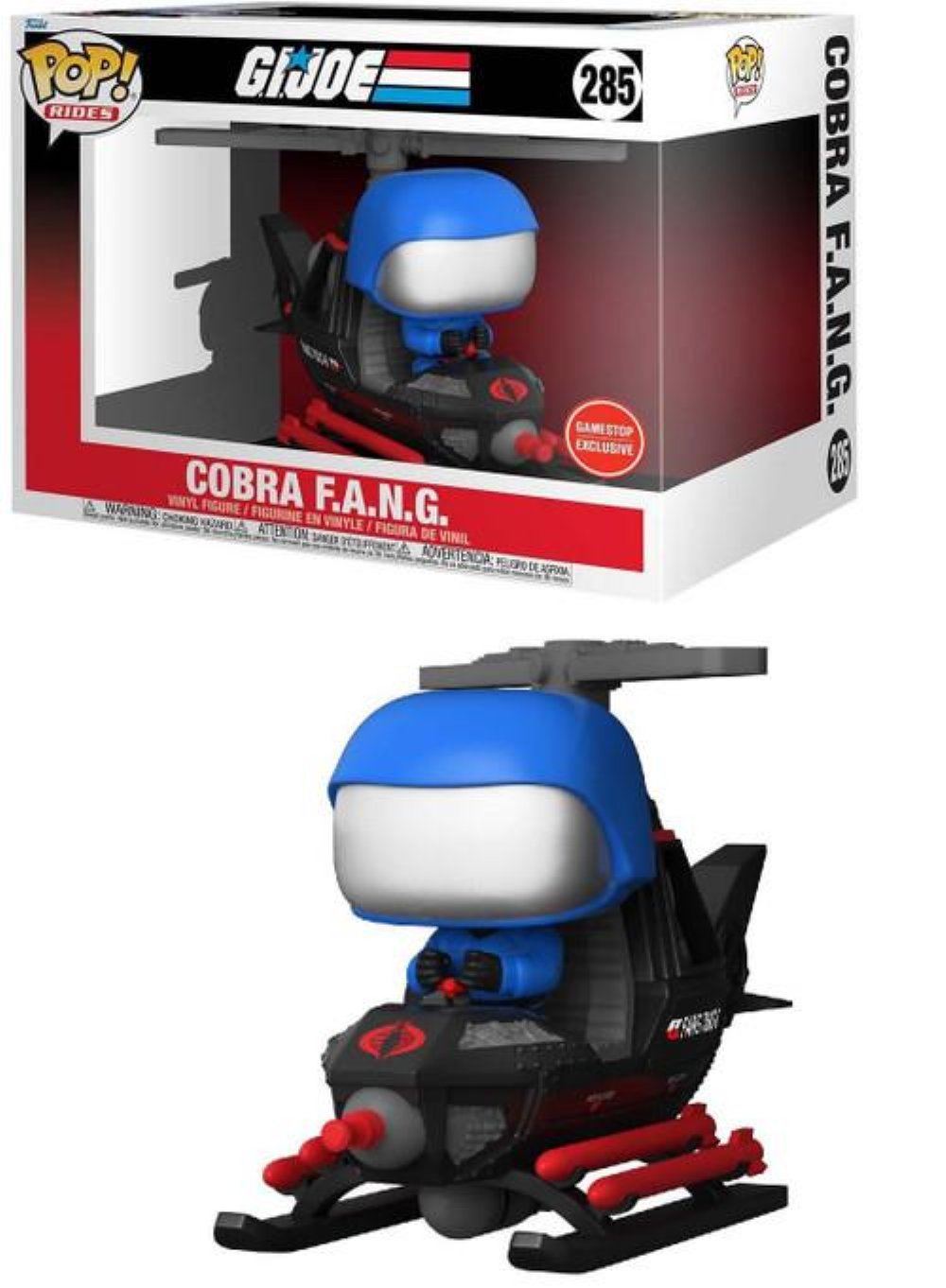 Φιγούρα Funko POP! Rides: GI Joe – Cobra F.A.N.G. #285 (Exclusive)
