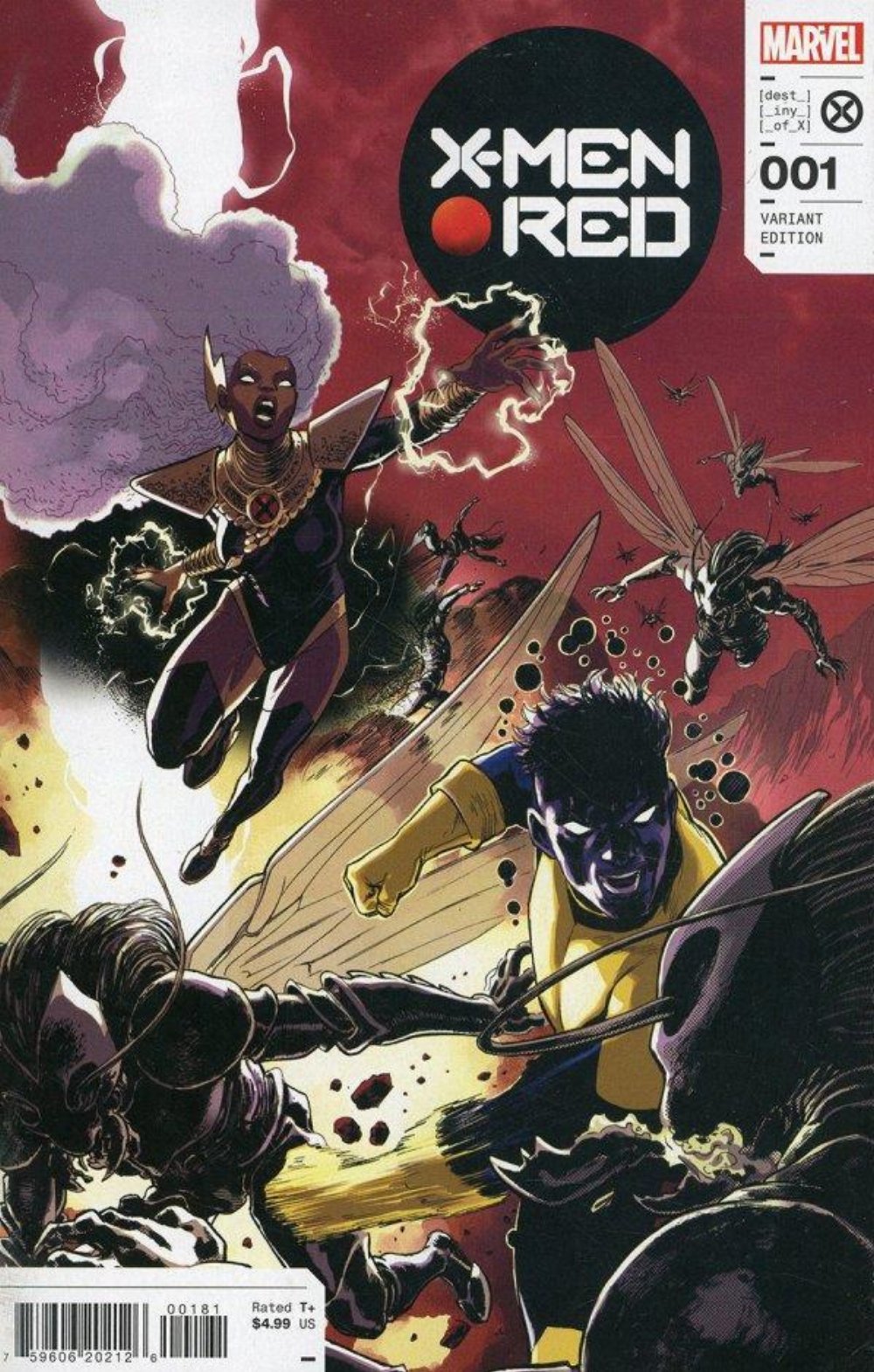 Τεύχος Κόμικ X-Men Red #01 David Lopez Variant Cover