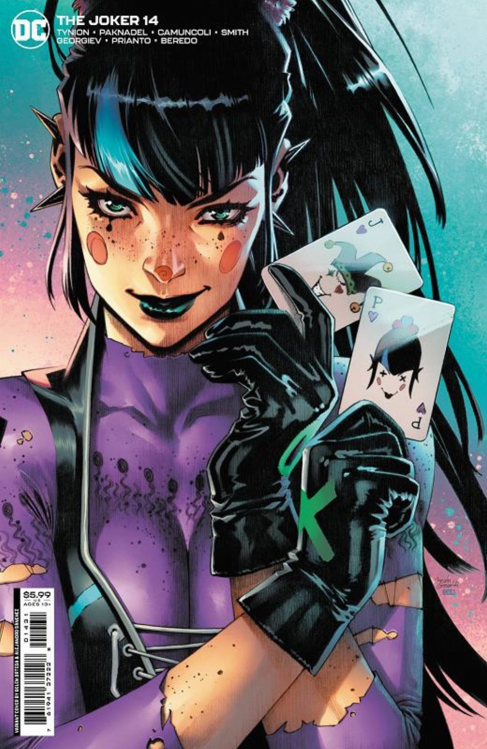 Τεύχος Κόμικ The Joker #14 Belen Ortega CS Variant Cover