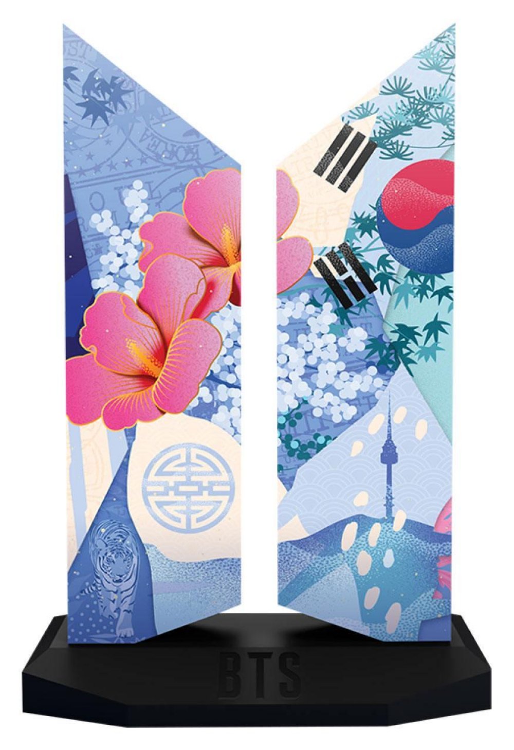 BTS – Logo: Seoul Premium Statue (18cm)