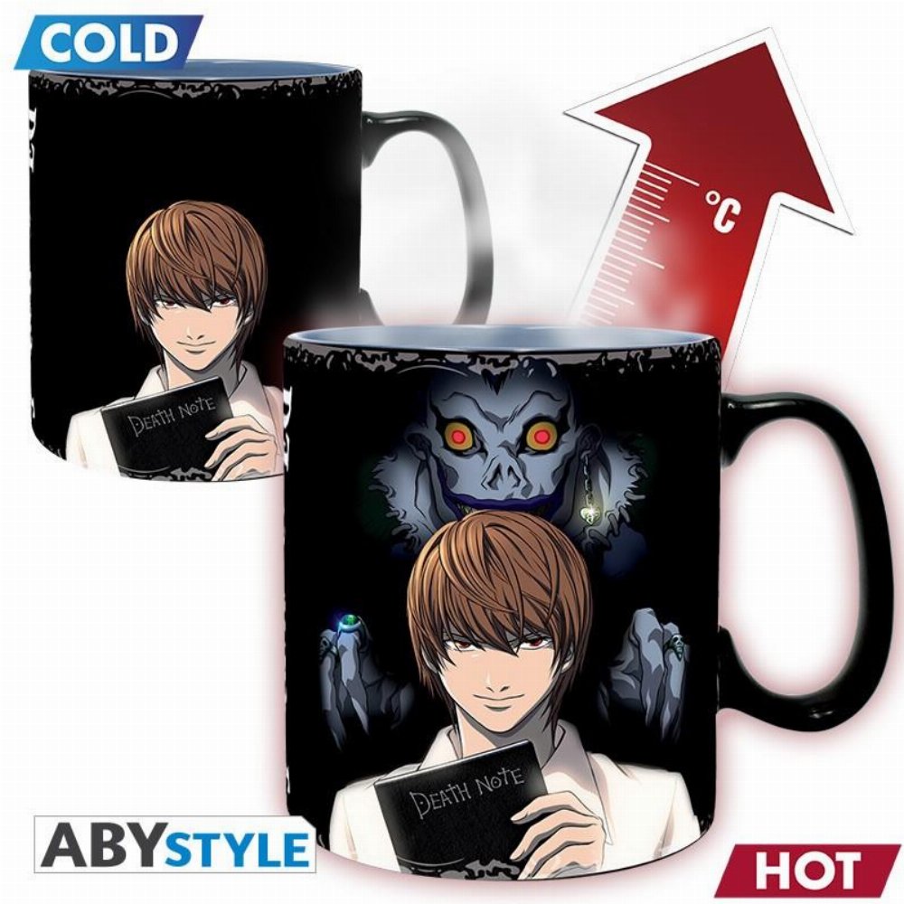 Death Note – Kira & L Heat Change Κεραμική Κούπα (460ml)