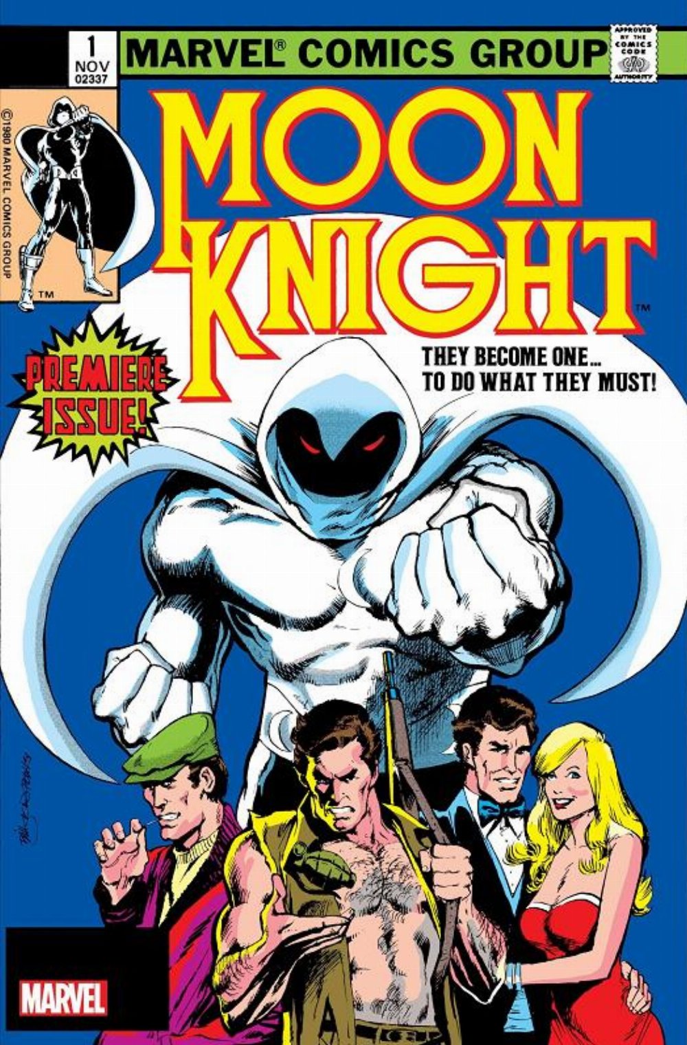 Τεύχος Κόμικ Moon Knight Facsimile Edition #01