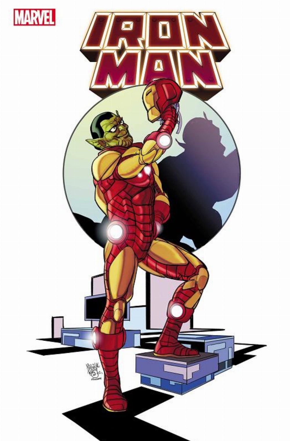 Τεύχος Κόμικ Iron Man #20 Ferry Skrull Variant Cover