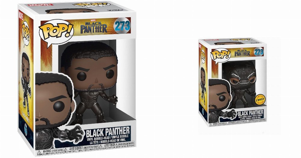 Φιγούρα Funko POP! Bundle of 2: Black Panther – Black Panther #273 & Chase