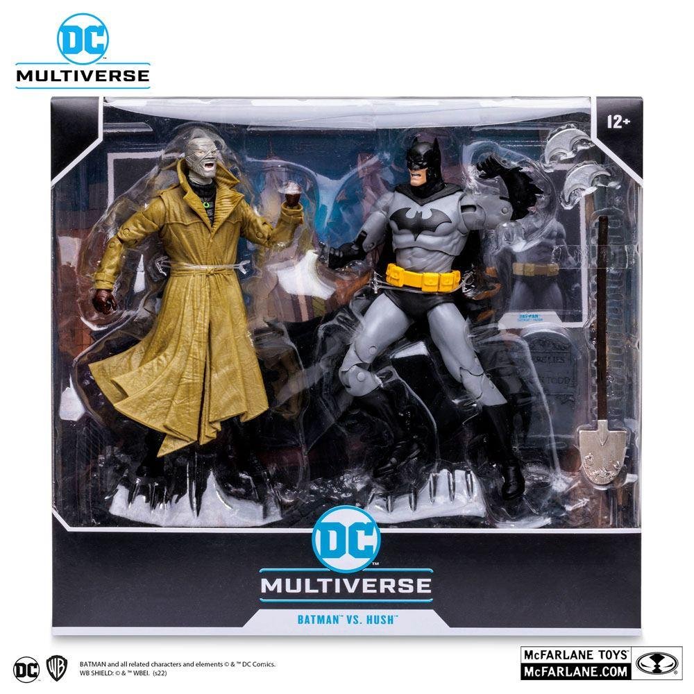 DC Multiverse – Batman vs Hush 2-Pack Action Figures (18cm)
