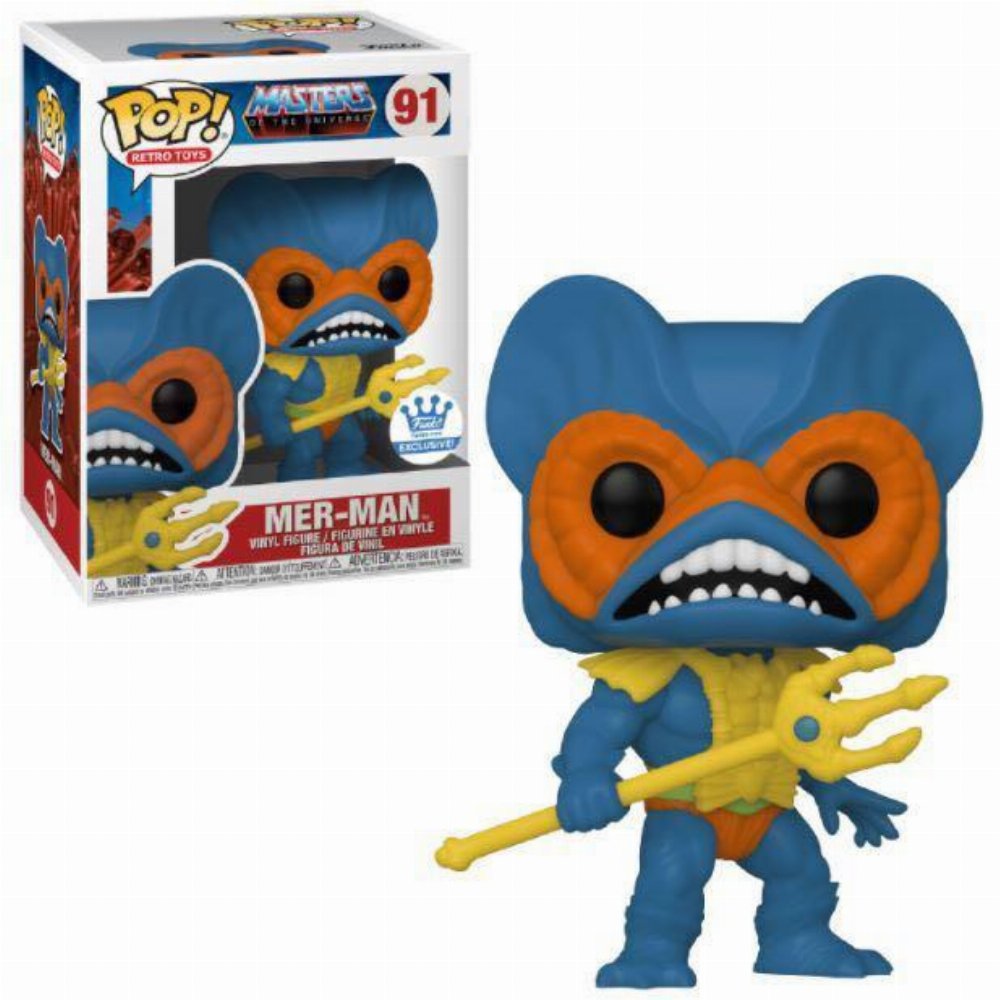 Φιγούρα Funko POP! Retro Toys: Masters of the Universe – Mer-Man #91 (Funko-Shop Exclusive)
