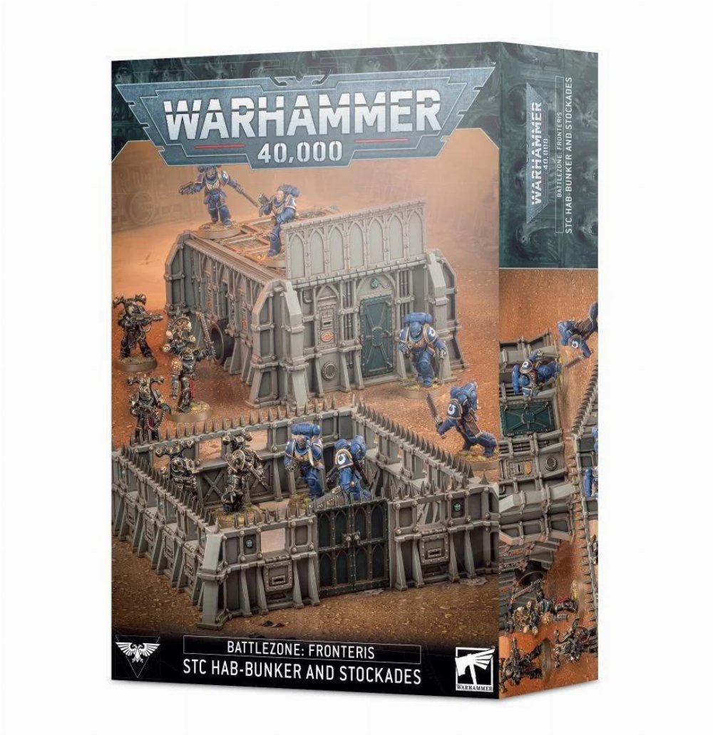 Warhammer 40000 – Battlezone: Fronteris – STC Hab-Bunker and Stockades