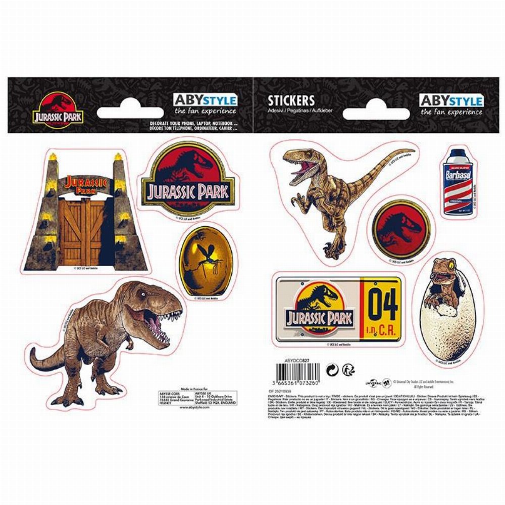 Αυτοκόλλητα Jurassic Park – Dinosaurs