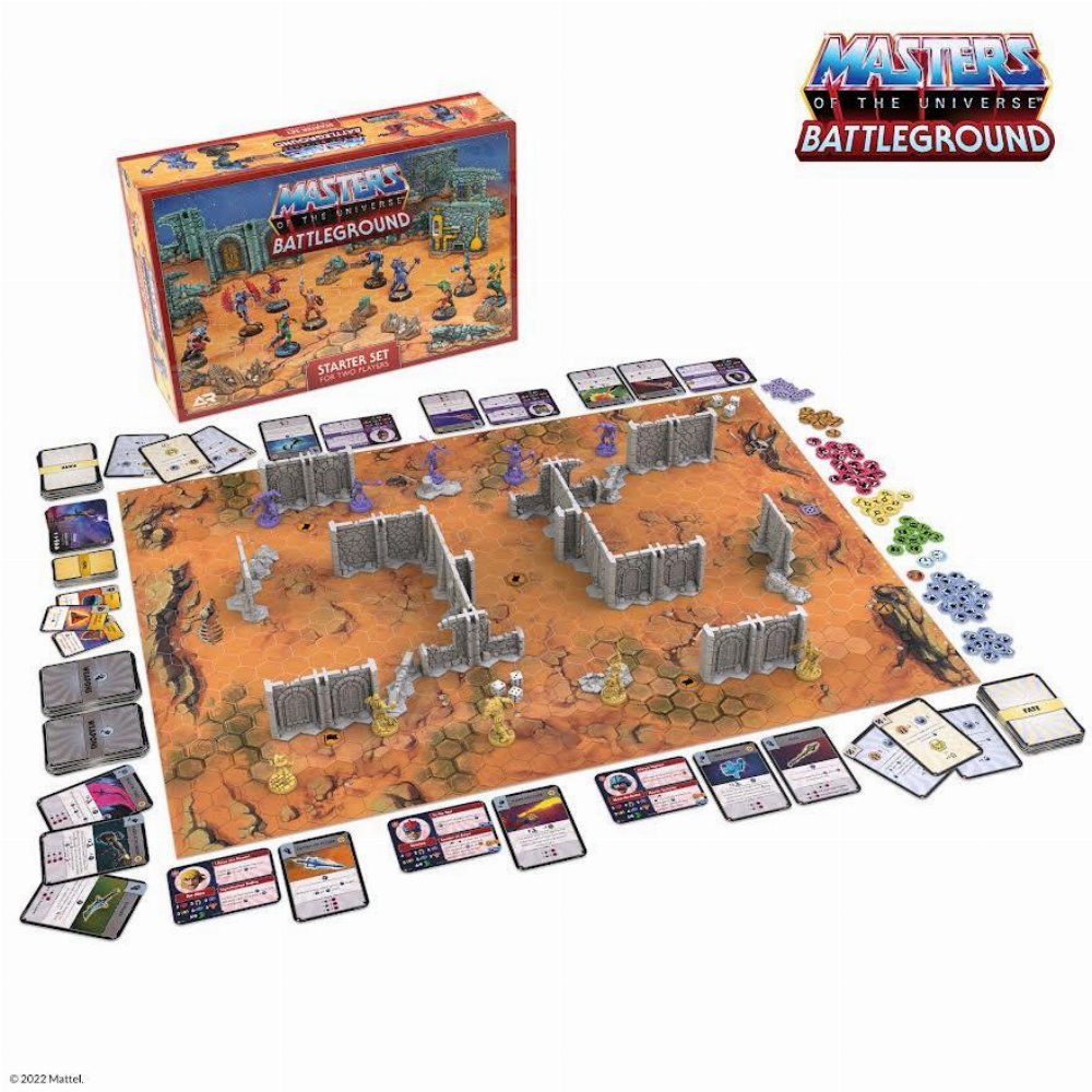 Επιτραπέζιο Παιχνίδι Masters of the Universe: Battleground – Starter Set