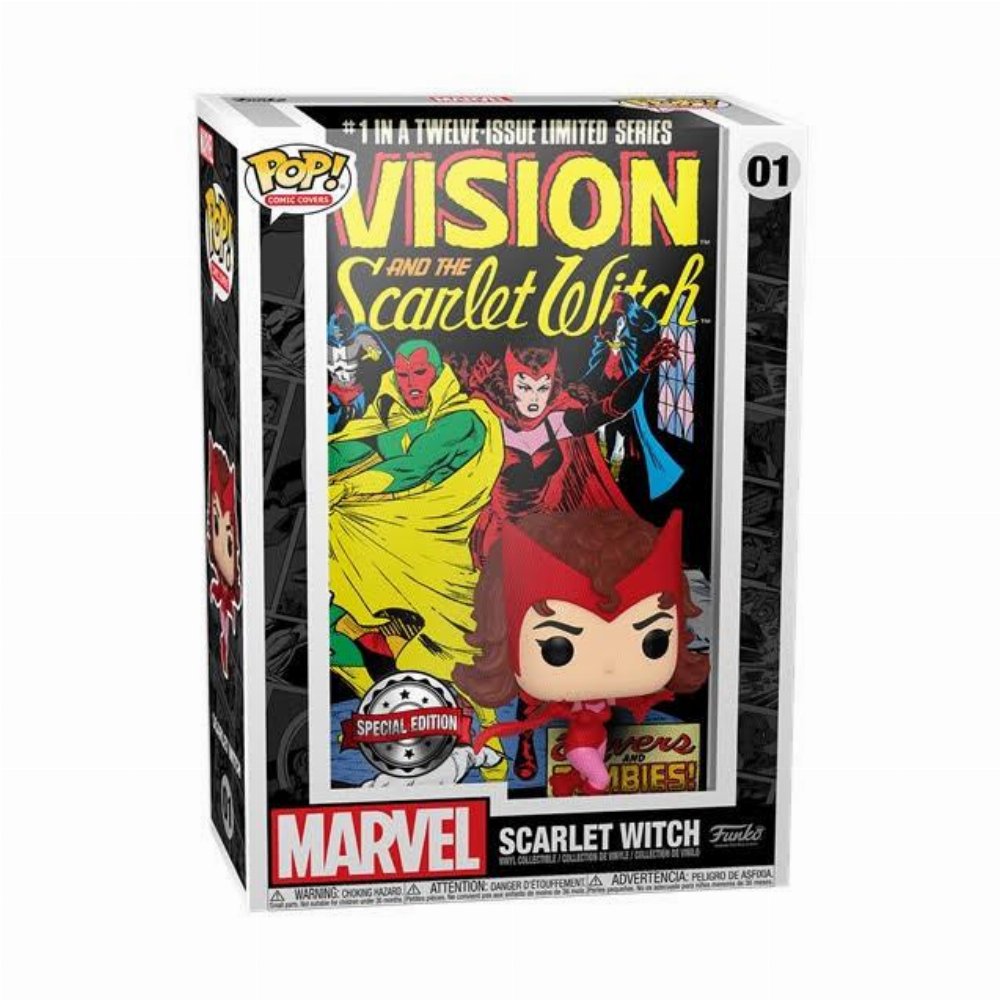 Φιγούρα Funko POP! Comic Covers: Marvel – Scarlet Witch #01 (Exclusive)