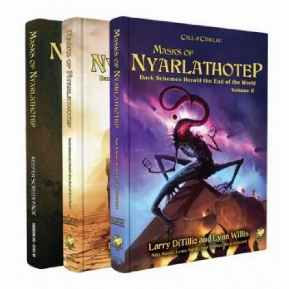 Call of Cthulhu – Masks of Nyarlathotep (Slipcase Set)