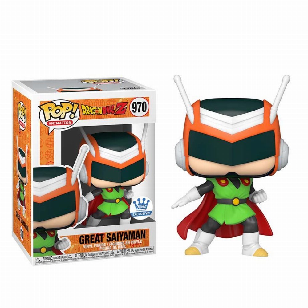 Φιγούρα Funko POP! Dragon Ball Z – Great Saiyaman (Metallic) #970 (Funko-Shop Exclusive)