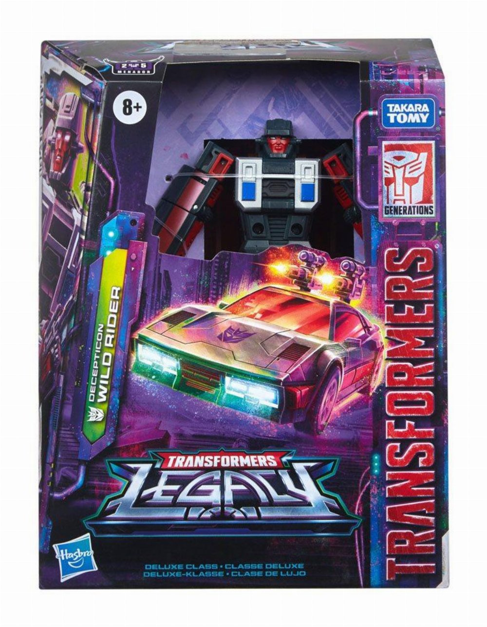 Transformers: Deluxe Class – Decepticon Wild Rider Φιγούρα Δράσης (14cm)