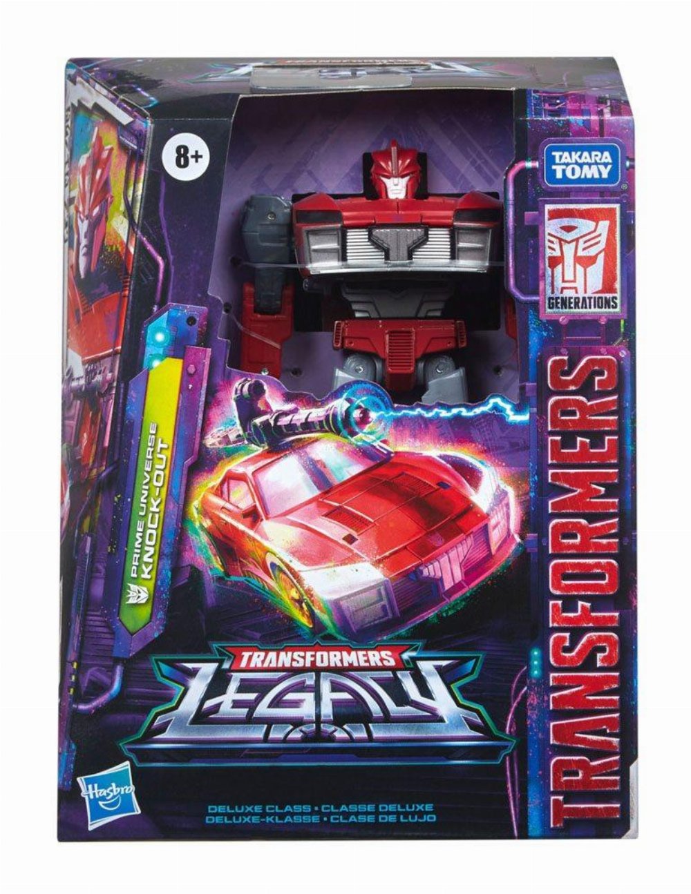 Transformers: Deluxe Class – Prime Universe Knock-Out Φιγούρα Δράσης (14cm)