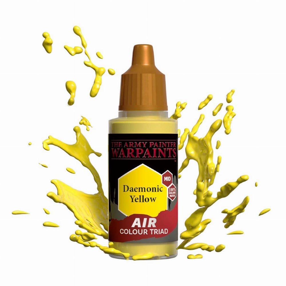 The Army Painter – Air Daemonic Yellow Χρώμα Μοντελισμού (18ml)