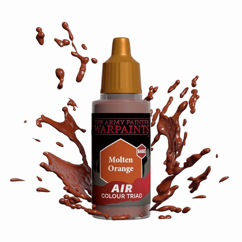 The Army Painter – Air Molten Orange Χρώμα Μοντελισμού (18ml)