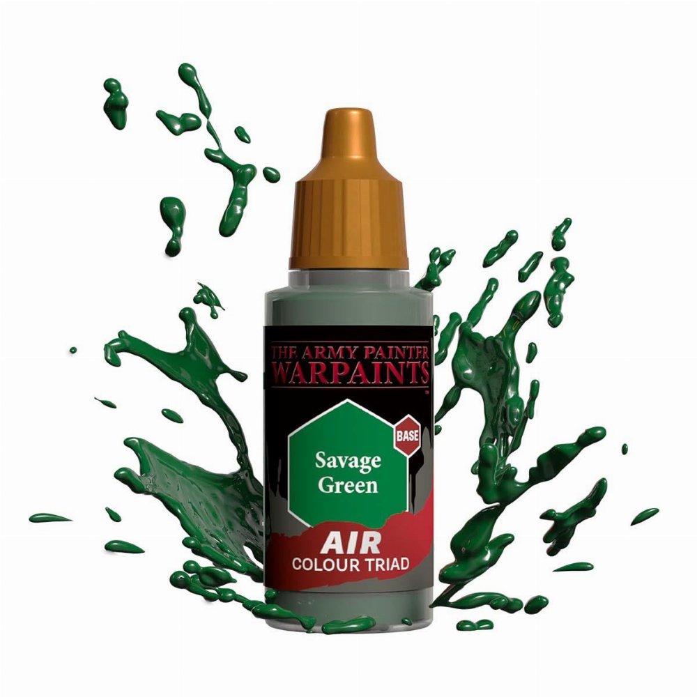 The Army Painter – Air Savage Green Χρώμα Μοντελισμού (18ml)