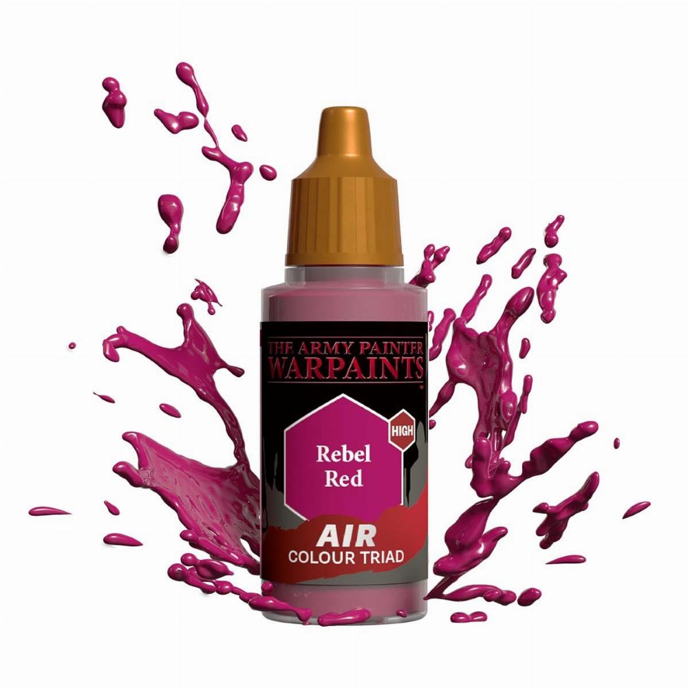 The Army Painter – Air Rebel Red Χρώμα Μοντελισμού (18ml)
