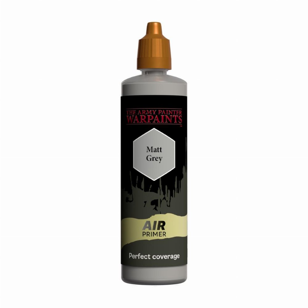 The Army Painter – Air Primer Matt Grey Χρώμα Μοντελισμού (100ml)