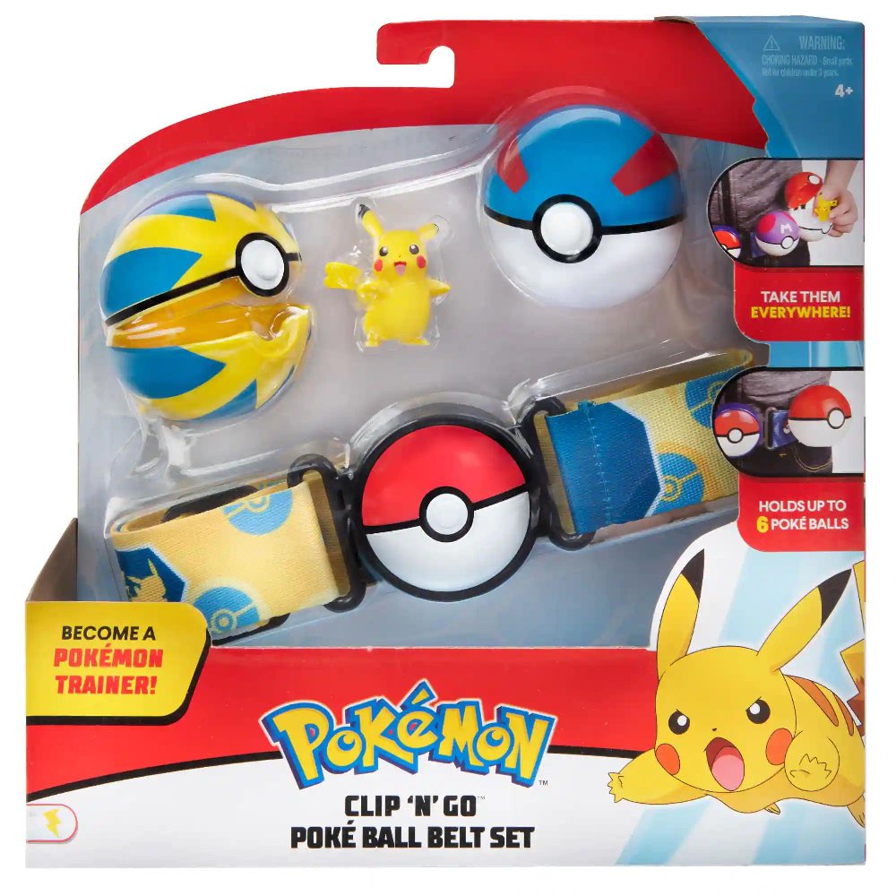 Φιγούρα Pokemon Clip ‘N’ Go – Pikachu Trainer Kit (5cm)