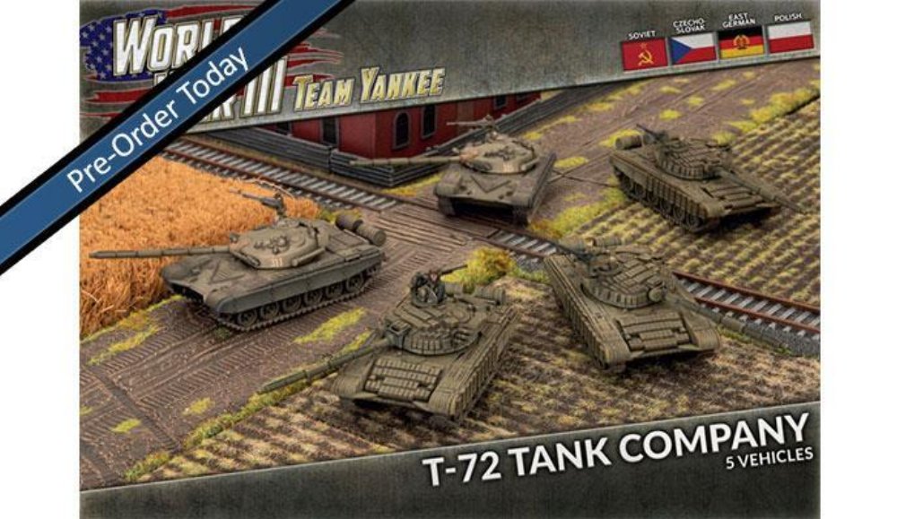 World War 3: Team Yankee – T-72B Tank Company