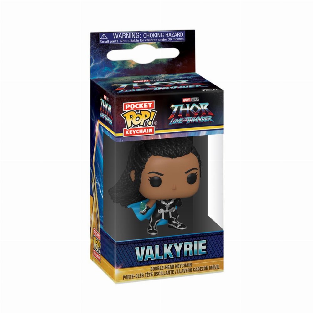 Funko Pocket POP! Μπρελόκ Thor: Love and Thunder – Valkyrie Φιγούρα