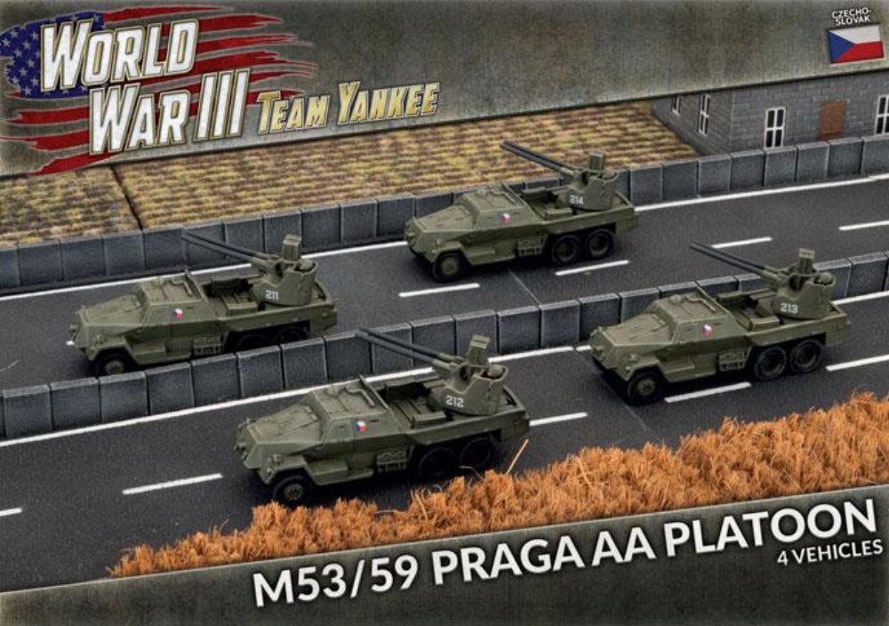 World War 3: Team Yankee – M53/59 Praga AA Platoon