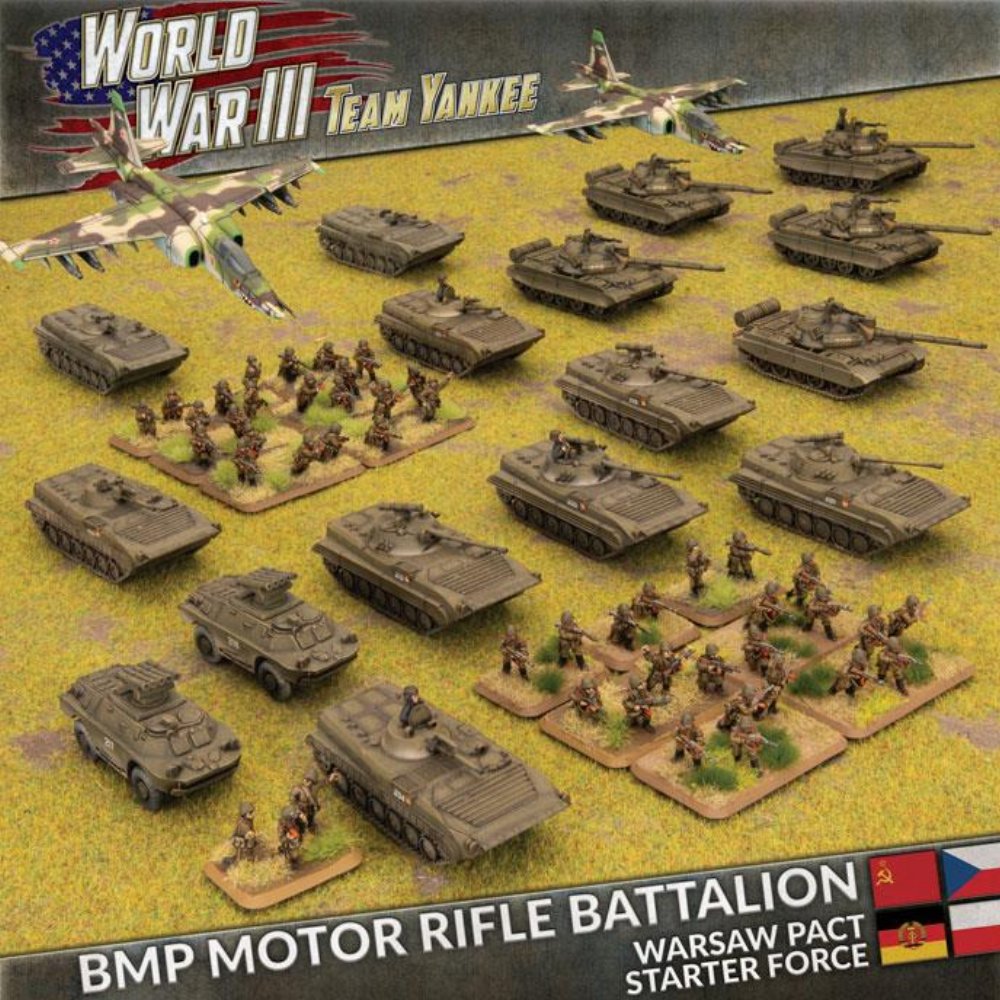 World War 3: Team Yankee – Warsaw Pact Starter Force: BMP Motor Rifle Battalion