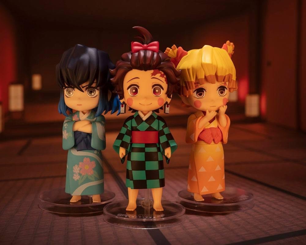 Demon Slayer: Kimetsu no Yaiba – Entertainment District Arc 3-Pack Φιγούρες Δράσης (9cm)