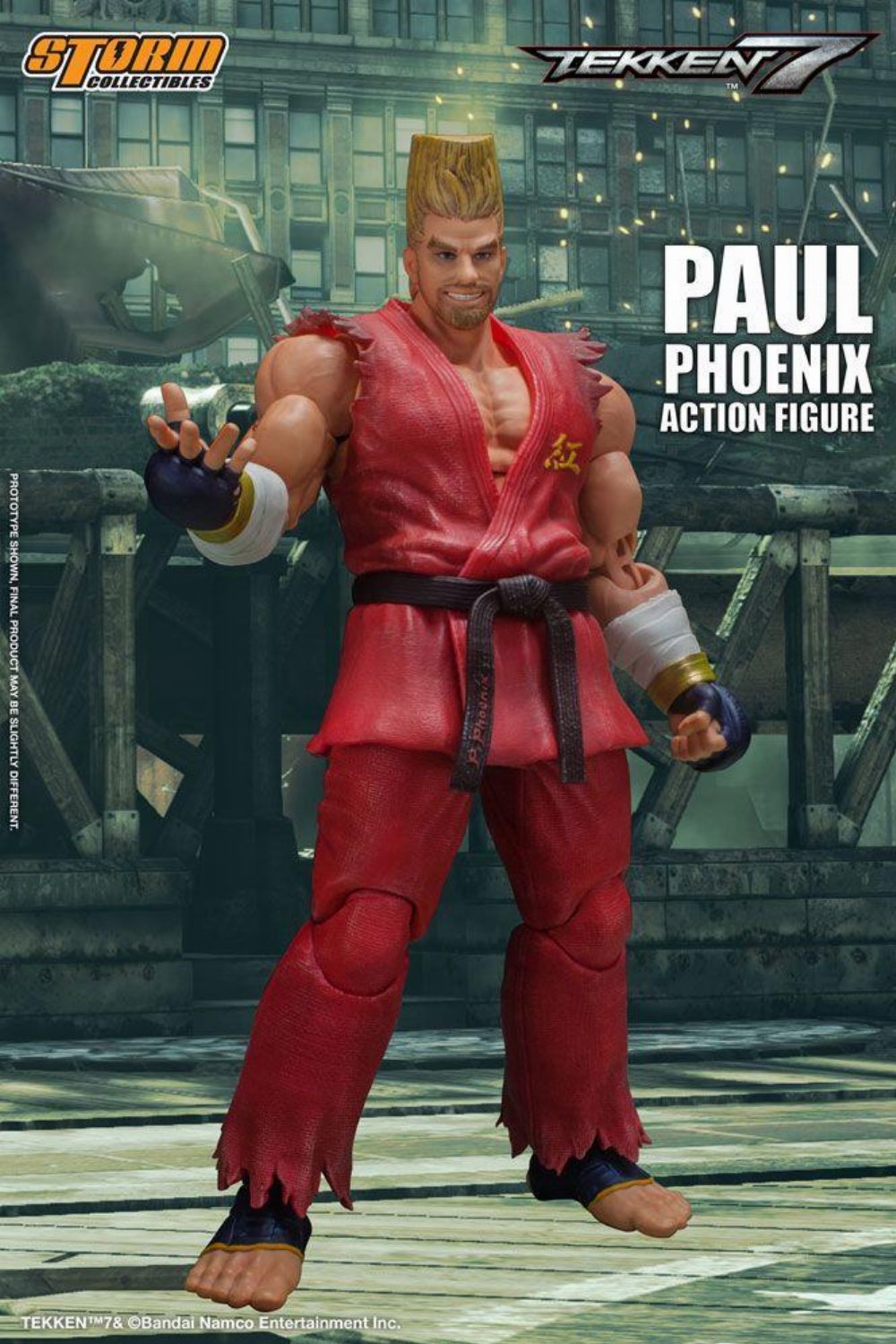 Tekken 7 – Paul Phoenix Action Figure (18cm)