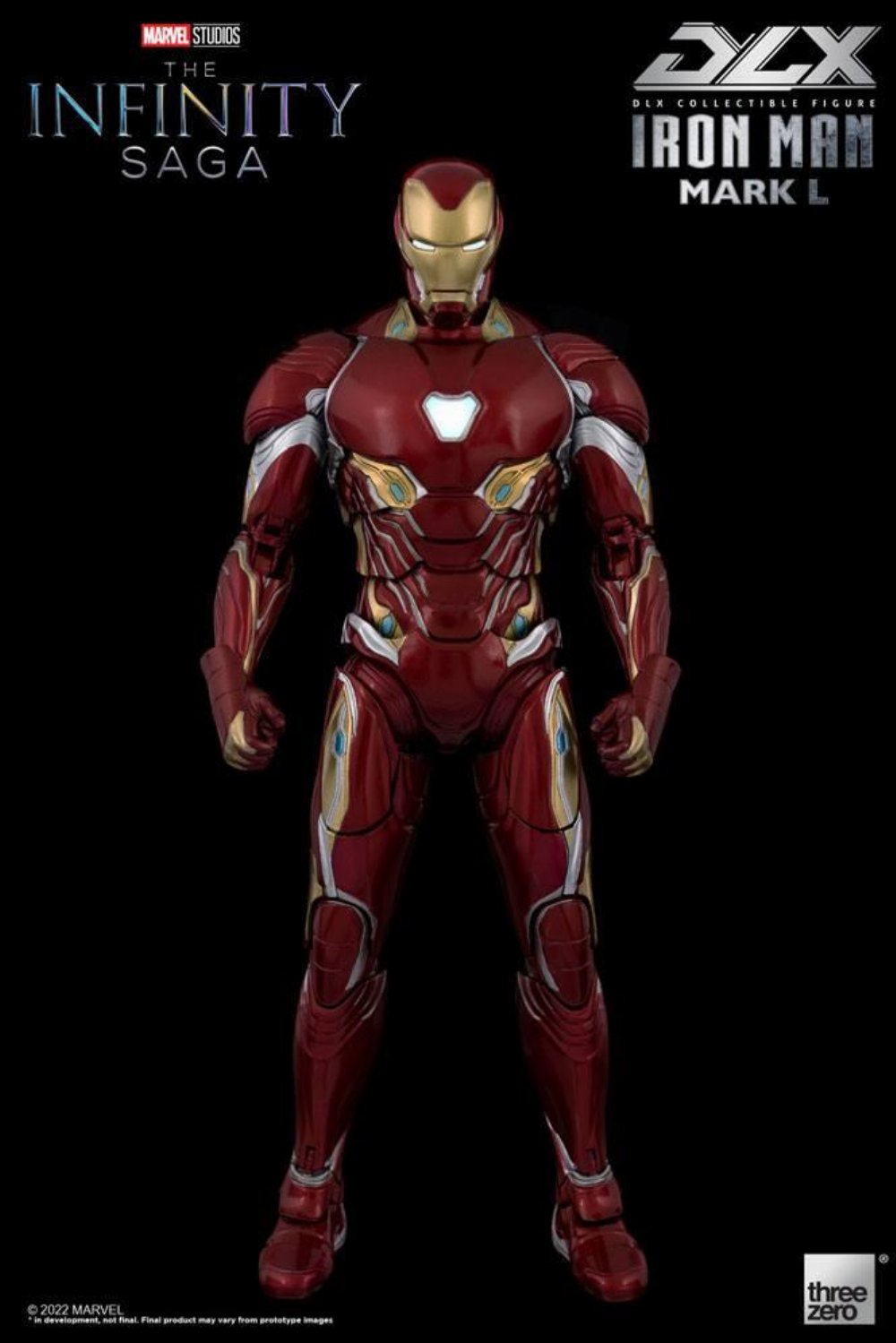 Infinity Saga – Iron Man Mark 50 Deluxe Φιγούρα Δράσης (17cm)
