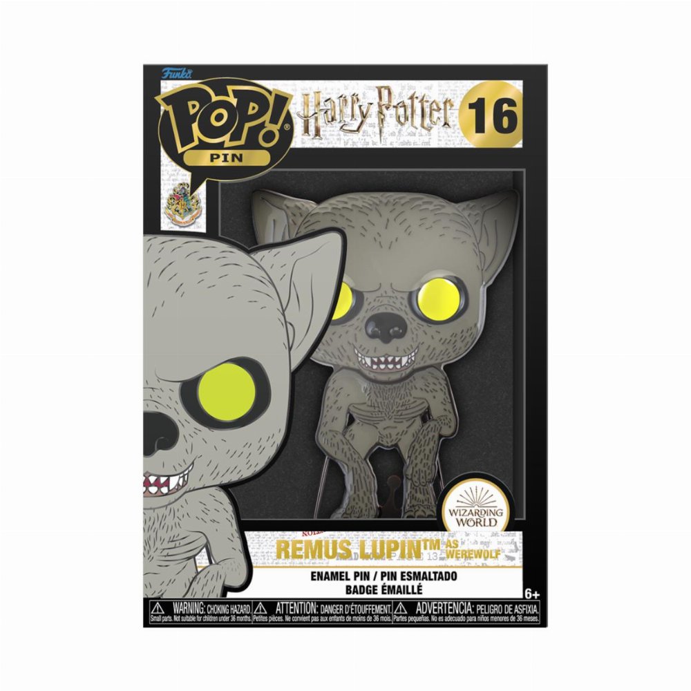Funko POP! Harry Potter – Remus Lupin #16 Μεγάλη Μεταλλική Καρφίτσα