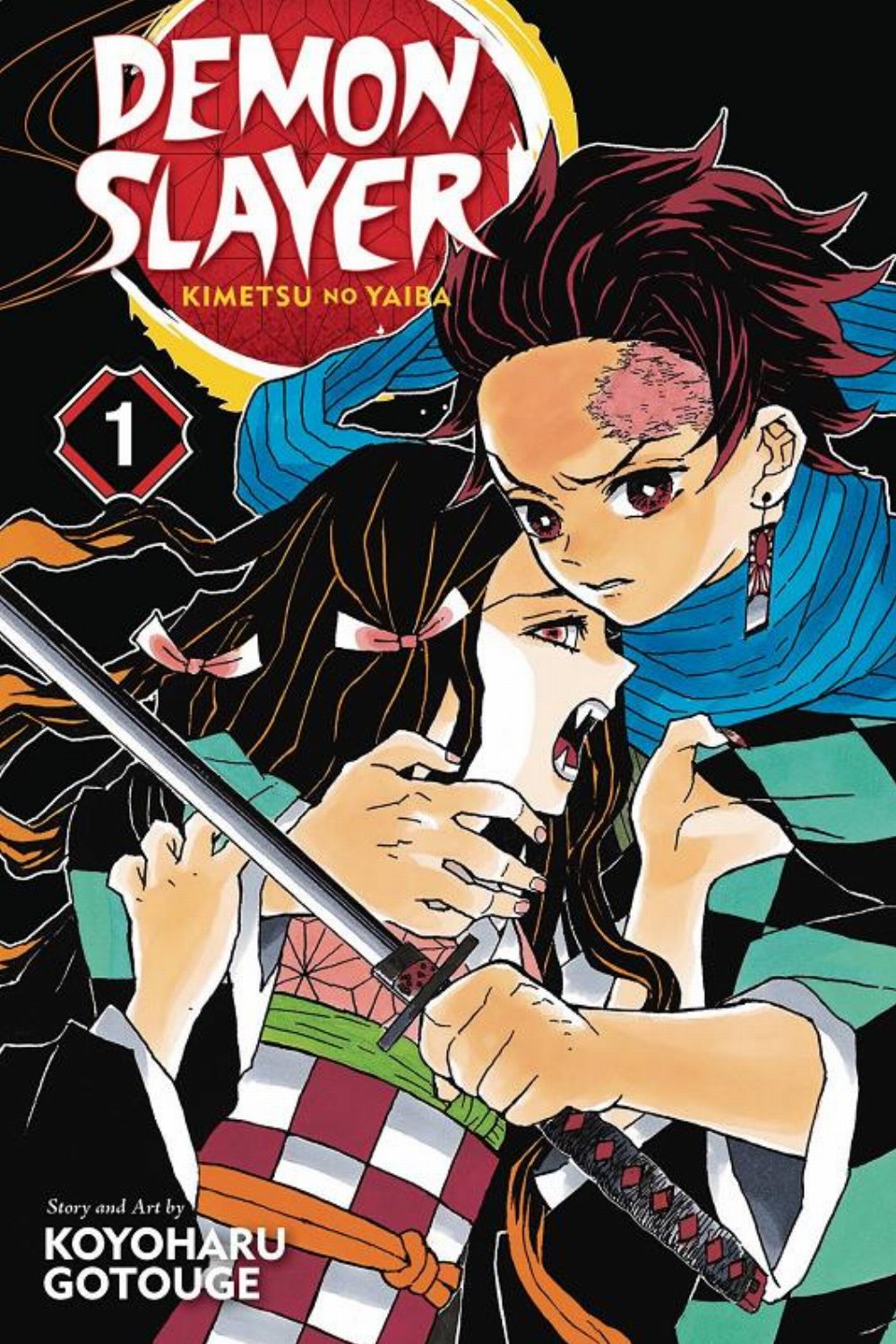 Τόμος Manga Demon Slayer: Kimetsu No Yaiba Vol. 01 (New Printing)
