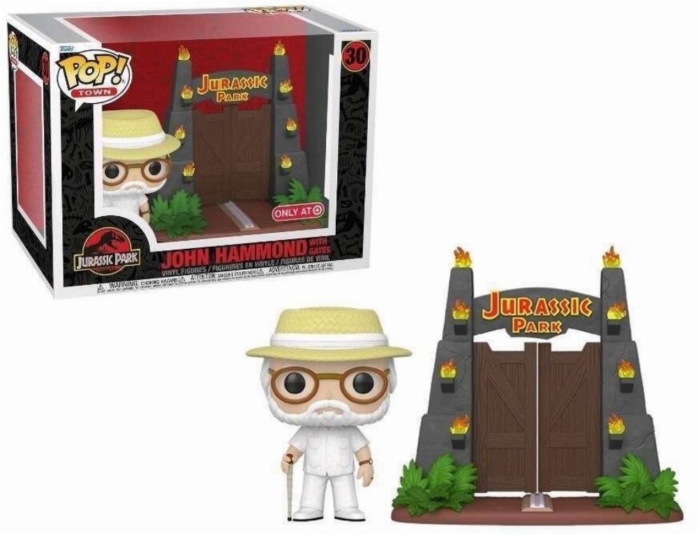 Φιγούρα Funko POP! Town: Jurassic Park – John Hammond at the Gates #30 (Exclusive)