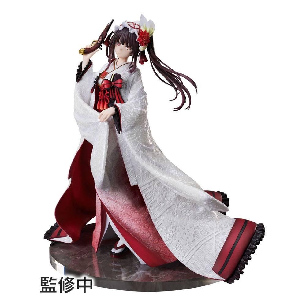 Date A Live IV – Kurumi Tokisaki Shiromuku Statue (22cm)