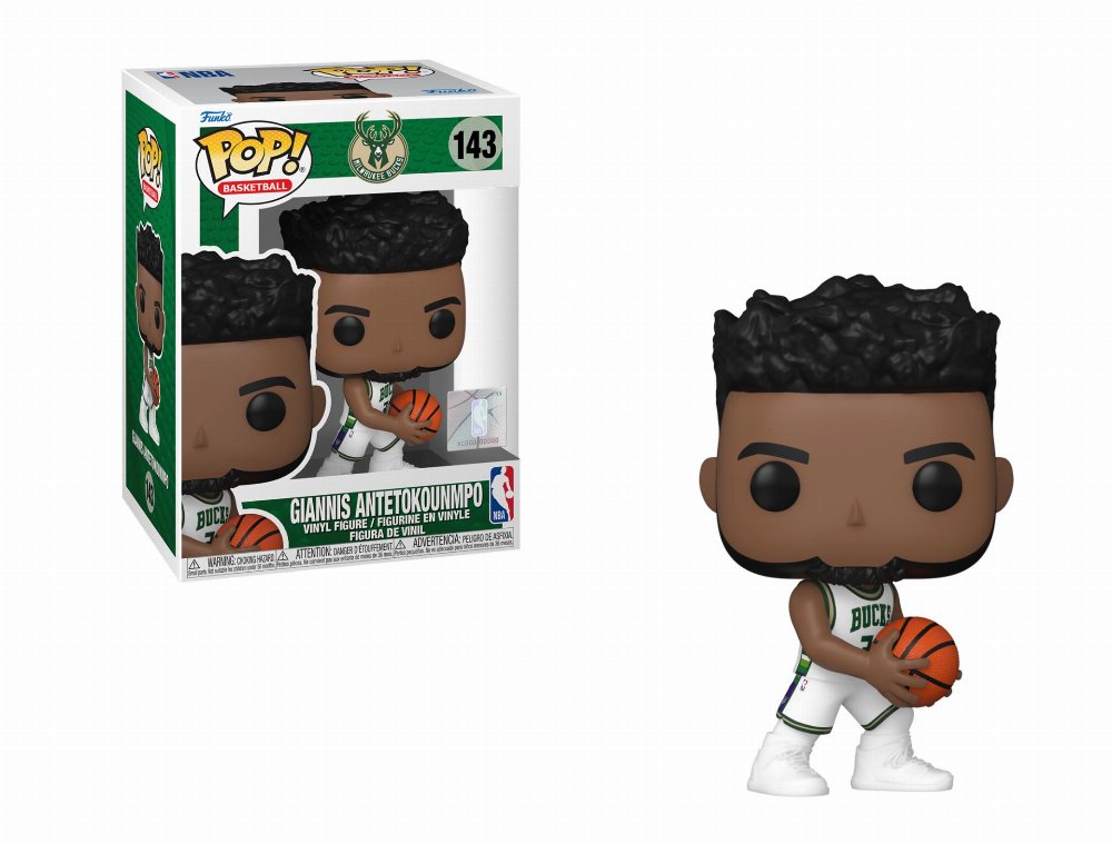 Φιγούρα Funko POP! NBA: Bucks – Giannis Antetokounmpo #143