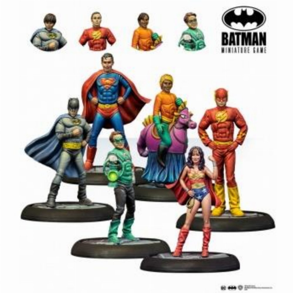 Batman Miniature Game – The Big Bang Theory Justice League Cosplay