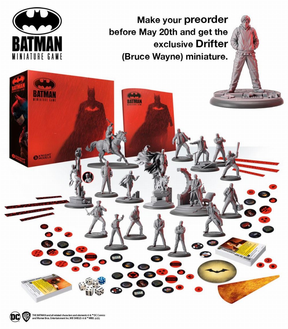Batman Miniature Game – The Batman Two-Player Starter Box