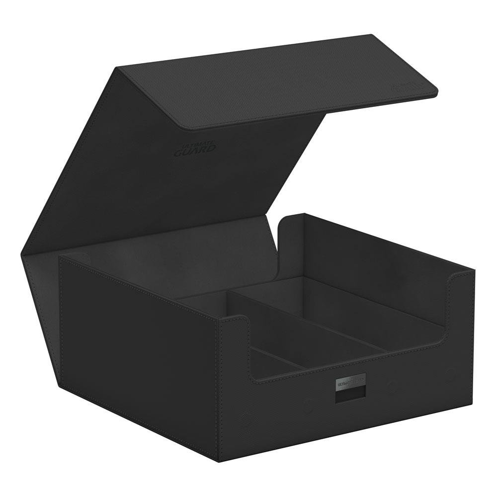 Ultimate Guard 90+ Treasurehive – XenoSkin Black (Monocolor)