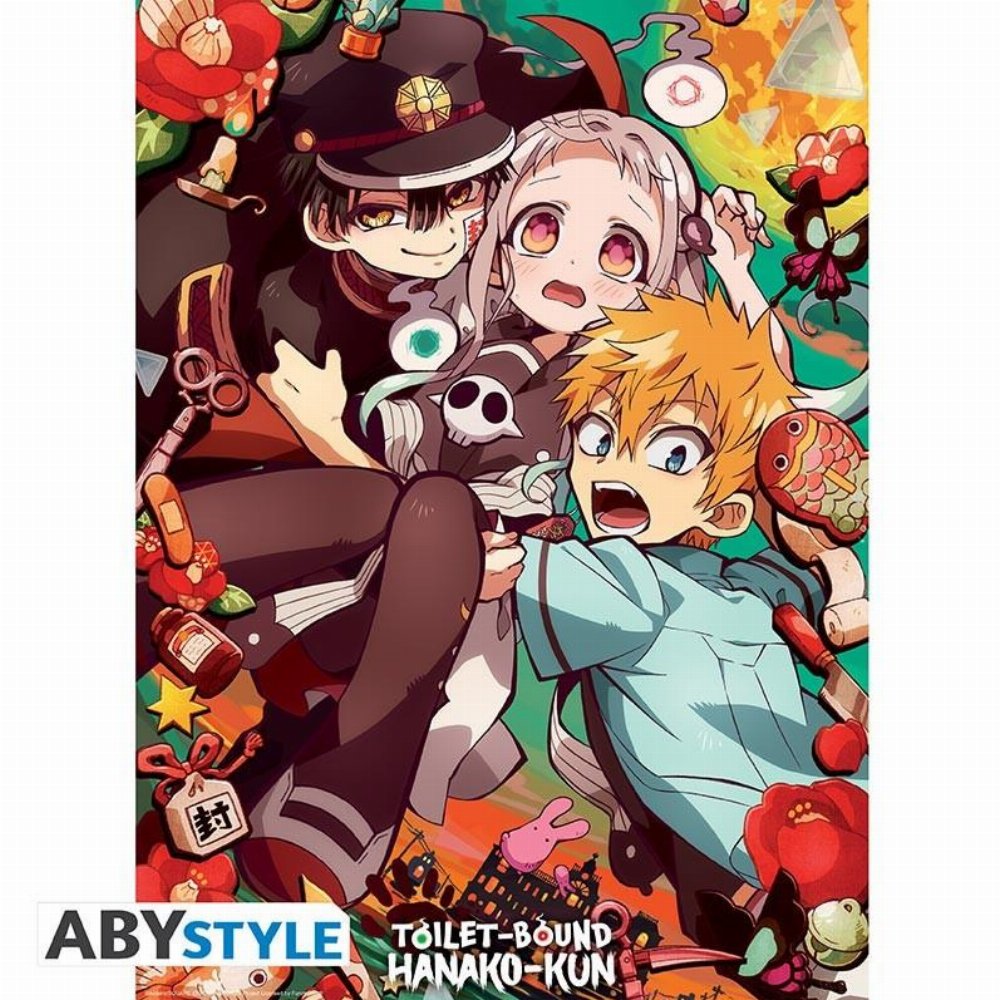 Αυθεντική Αφίσα Toilet-Bound Hanako-Kun – Kamome Academy (52x38cm)