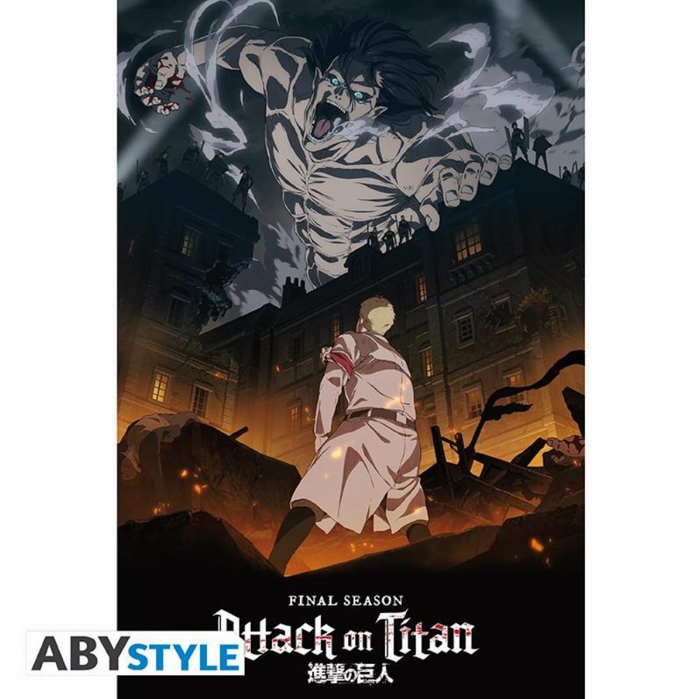 Αυθεντική Αφίσα Attack on Titan – Season 4 Key Art (92x61cm)